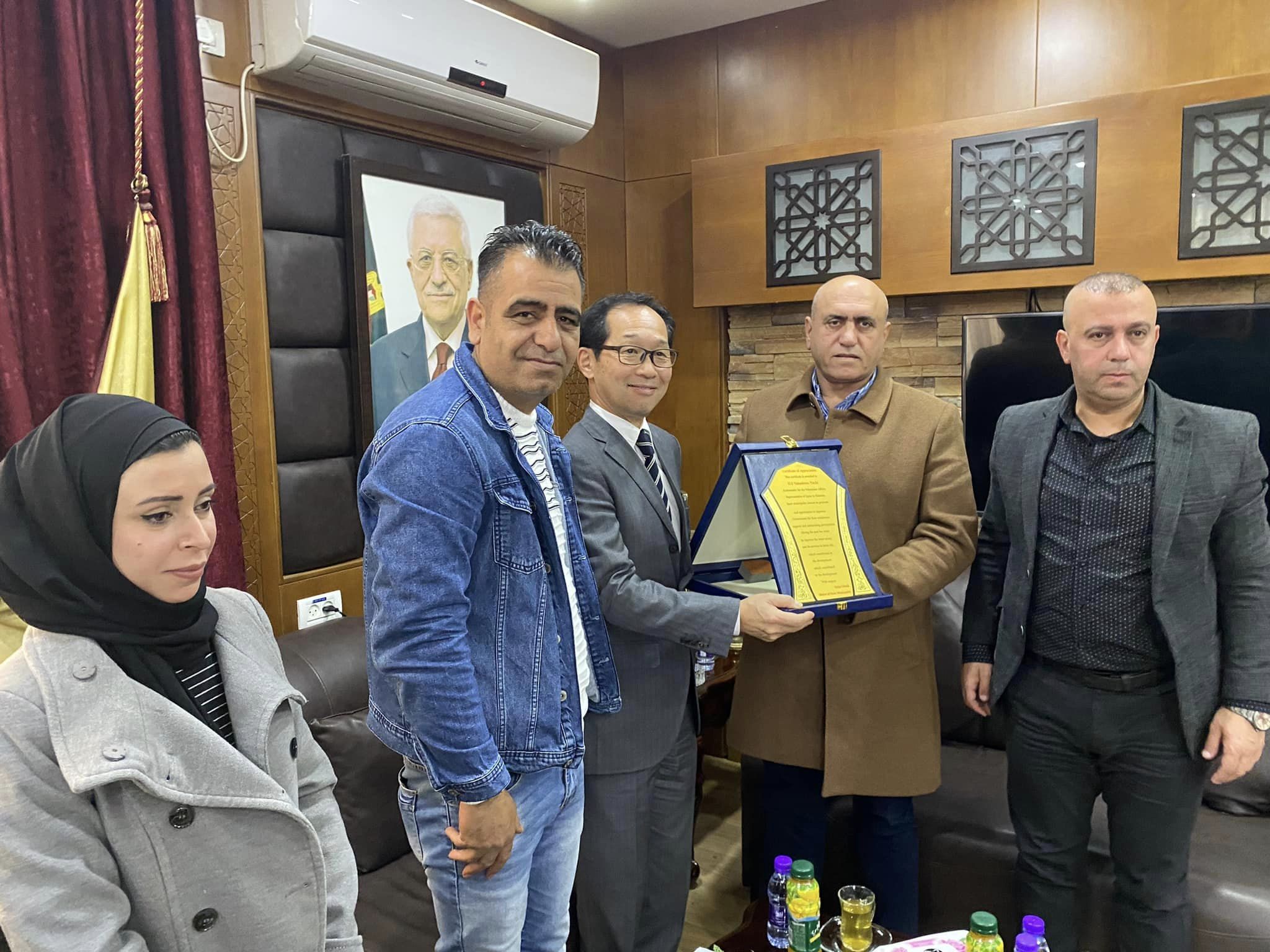 جانب من اللقاء (عدسة: ثائر أبو بكر/ وفا)